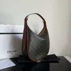 CELINE TRIOMPHE 31 BLACK PATTERN CALFSKIN
