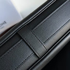 CELINE UNDERARM BAG 34 BLACK SOFT CALFSKIN