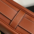 CELINE UNDERARM BAG 34 SOFT TAN BROWN CALFSKIN