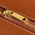 CELINE UNDERARM BAG 34 SOFT TAN BROWN CALFSKIN