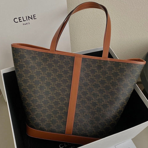 CELINE TRIOMPHE 31 TAN CALFSKIN