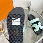 HERMES CHYPRE EPSOM Sandal Light Tf Leather