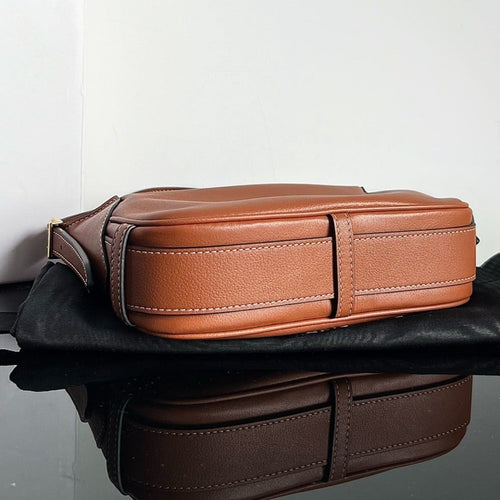 CELINE MINI SOFT 19 CALFSKIN HANDBAG TAN