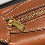 CELINE MINI SOFT 19 CALFSKIN HANDBAG TAN