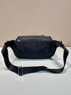 PRADA BELT BAG 27 IN BLACK RE-NYLON