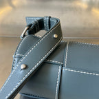 BOTTEGA VENETA SMALL CYLINDER CASSETTE 21 IN NEVADA CALFSKIN