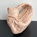 BOTTEGA VENETA MINI JODIE 28CM IN LIGHT PINK LAMBSKIN