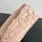 BOTTEGA VENETA MINI JODIE 28CM IN LIGHT PINK LAMBSKIN
