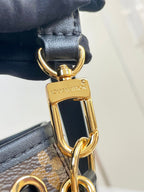 LOUIS VUITTON CANOÉ 20 IN BROWN MONOGRAM CANVAS GOLD HARDWARE