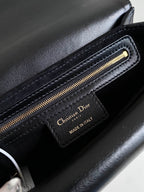 DIOR MINI JOLIE 22 BAG BLACK CALFSKIN