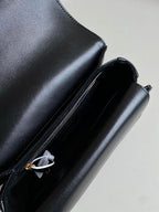DIOR MINI JOLIE 22 BAG BLACK CALFSKIN