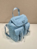 PRADA SMALL BACKPACK 28 IN SKY BLUE PARACHUTE FABRIC