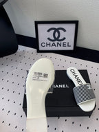 CHANEL MULES black 1 LAMBSKIN