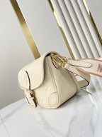 LOUIS VUITTON DIANE 23 IN CREAM MONOGRAM EMPREINTE LEATHER