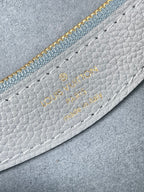 LOUIS VUITTON DIANE 23 IN BEAU BLUE MONOGRAM EMPREINTE LEATHER