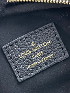 LOUIS VUITTON MINI BUMBAG 17 IN BLACK MONOGRAM EMPREINTE LEATHER GOLD HARDWARE