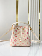 LOUIS VUITTON NÉONOÉ BB 20 IN SUNRISE AQUARELLE MONOGRAM EMPREINTE LEATHER