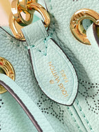 LOUIS VUITTON BELLA 22 IN SKY BLUE MONOGRAM PERFORATED CALFSKIN