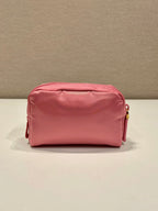 PRADA CLUTCH 12 IN CANDY PINK RE-NYLON