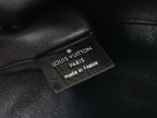 LOUIS VUITTON SLIM TRUNK 23 IN BLACK CROCODILE PATTERN CALFSKIN SILVER HARDWARE