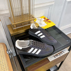 GUCCI & ADIDAS GAZELLE SNEAKER BLACK VELVET
