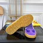 GUCCI & ADIDAS GAZELLE SNEAKER VIOLET VELVET