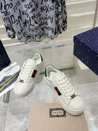 GUCCI ACE 30 SUPREME TRAINER WHITE CALFSKIN