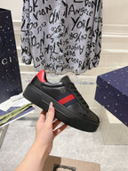 GUCCI ACE 30 SUPREME TRAINER BLACK CALFSKIN