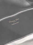 DIOR MINI 27 NOLITA BAG IN BLACK MACROCANNAGE CALFSKIN