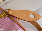 LOUIS VUITTON SPEEDY P9 BANDOULIÈRE 40 IN FLAMINGO PINK MONOGRAM CALFSKIN