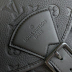 LOUIS VUITTON MONTSOURIS BACKPACK 40 IN BLACK MONOGRAM TAURILLON