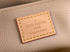 LOUIS VUITTON COSMETIC POUCH 22 IN WHITE GRAY DAMIER AZUR CANVAS