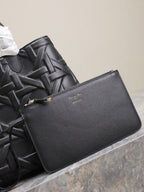 DIOR MEDIUM 37 TOUJOURS BAG IN BLACK CANNAGE GRAPHIC LAMBSKIN