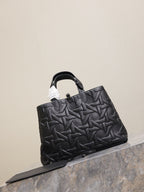 DIOR MEDIUM 37 TOUJOURS BAG IN BLACK CANNAGE GRAPHIC LAMBSKIN
