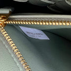 BOTTEGA VENETA SMALL ANDIAMO 29 IN CEDALON GREEN LAMBSKIN