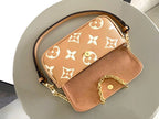 LOUIS VUITTON IVY 23 IN ARIZONA CREAM MONOGRAM EMPREINTE LEATHER GOLD HARDWARE