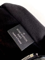 LOUIS VUITTON SLIM TRUNK 23 IN BLACK CALFSKIN SILVER HARDWARE