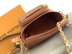 LOUIS VUITTON MINI BUMBAG 17 IN COGNAC MONOGRAM EMPREINTE LEATHER GOLD HARDWARE