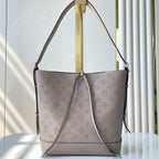 LOUIS VUITTON FLORE 28 IN GALET PERFORATED CALFSKIN