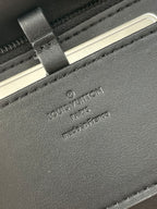 LOUIS VUITTON GO-14 MM 23 IN BLACK QUILTED LAMBSKIN BLACK HARDWARE