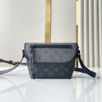 LOUIS VUITTON PULSE WEARABLE WALLET 22 IN GUN METAL MONOGRAM ECLIPSE COATED CANVAS