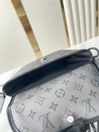 LOUIS VUITTON PULSE WEARABLE WALLET 22 IN GUN METAL MONOGRAM ECLIPSE COATED CANVAS