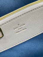 LOUIS VUITTON BELLA TOTE 32 IN BLUME PERFORATED CALFSKIN GOLD HARDWARE