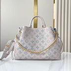 LOUIS VUITTON BELLA TOTE 32 IN BLUME PERFORATED CALFSKIN GOLD HARDWARE