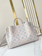 LOUIS VUITTON BELLA TOTE 32 IN BLUME PERFORATED CALFSKIN GOLD HARDWARE