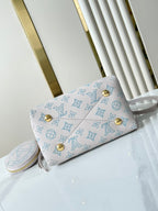 LOUIS VUITTON BELLA 22 IN BLUME PERFORATED CALFSKIN GOLD HARDWARE