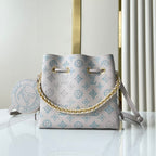 LOUIS VUITTON BELLA 22 IN BLUME PERFORATED CALFSKIN GOLD HARDWARE