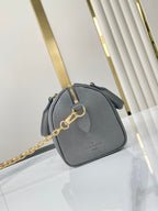 LOUIS VUITTON SPEEDY BANDOULIÈRE 20 IN GUN METAL MONOGRAM EMPREINTE GOLD HARDWARE