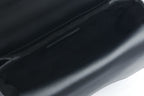 DIOR JOLIE TOP HANDLE BAG 19 IN BLACK CANNAGE CALFSKIN
