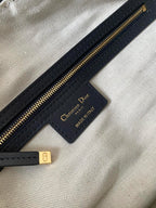 DIOR LARGE D-JOURNEY SHOULDER BAG 33 IN BLACK MONOGRAM OBLIQUE JACQUARD